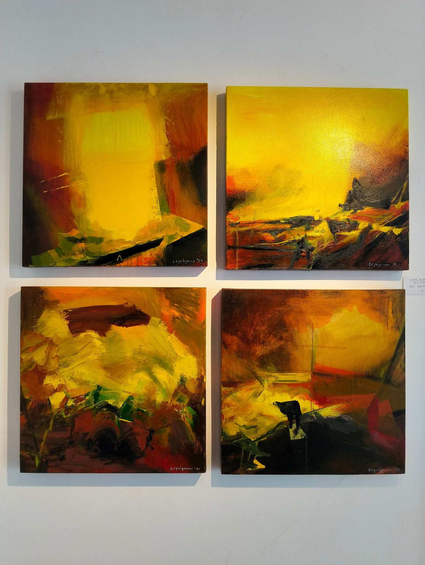 Genesis (Poliptico 4 piezas)