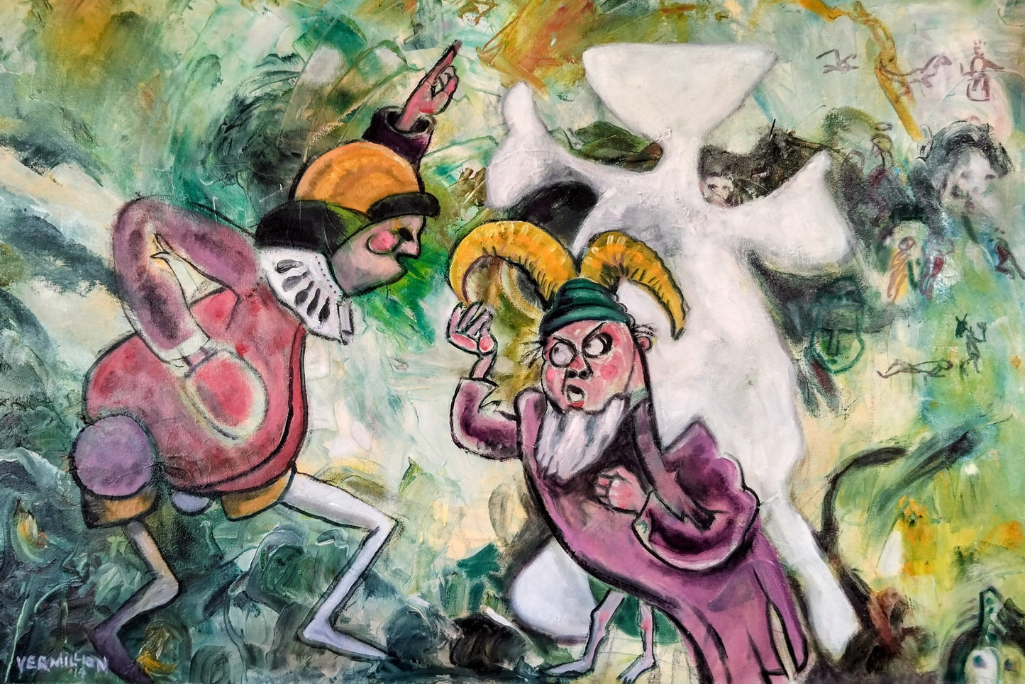 The Gods Arguing